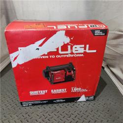 Houston location AS-IS MILWAUKEE M18 FUEL 18-Volt Lithium-Ion Brushless Cordless 2 Gal. Electric Compact Quiet Compressor (Tool-Only)