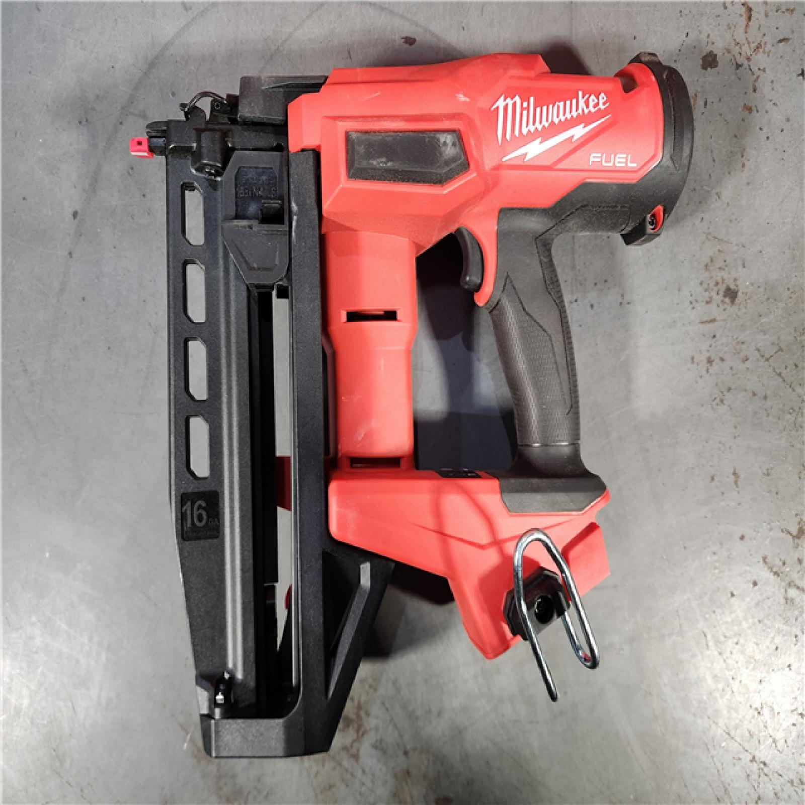 HOUSTON LOCATION - AS-IS Milwaukee Tool Cordless Finish Nail Gun 18 V 3020-20 (TOOL ONLY)