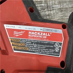 AS-IS MILWAUKEE M18 FUEL 18V Lithium-Ion Brushless Cordless HACKZALL Reciprocating Saw (Tool-Only)