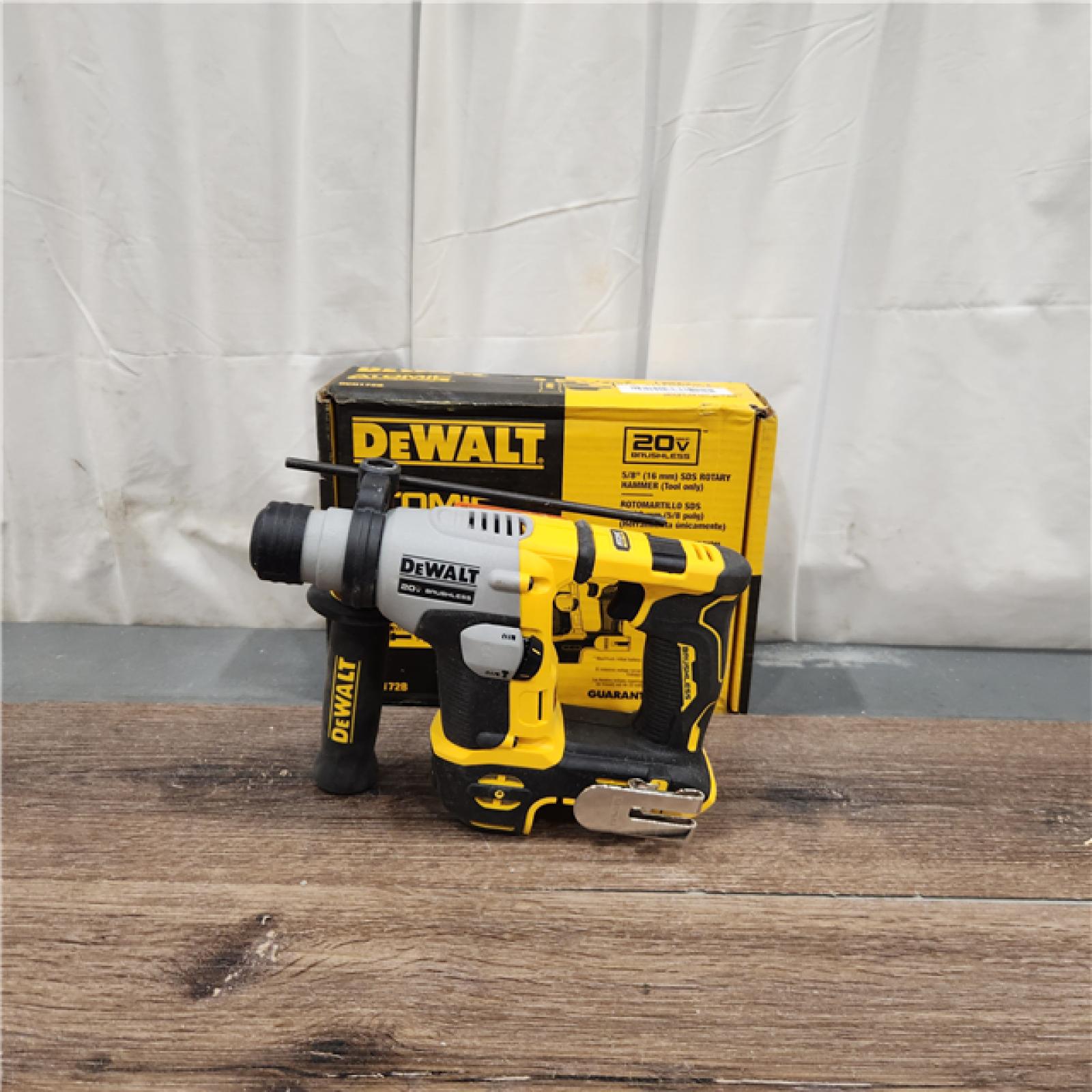 AS IS Dewalt DCH172B MAX Atomic 20V 5/8 Inch Brushless Cordless SDS Plus Rotary Hammer (Tool Only)