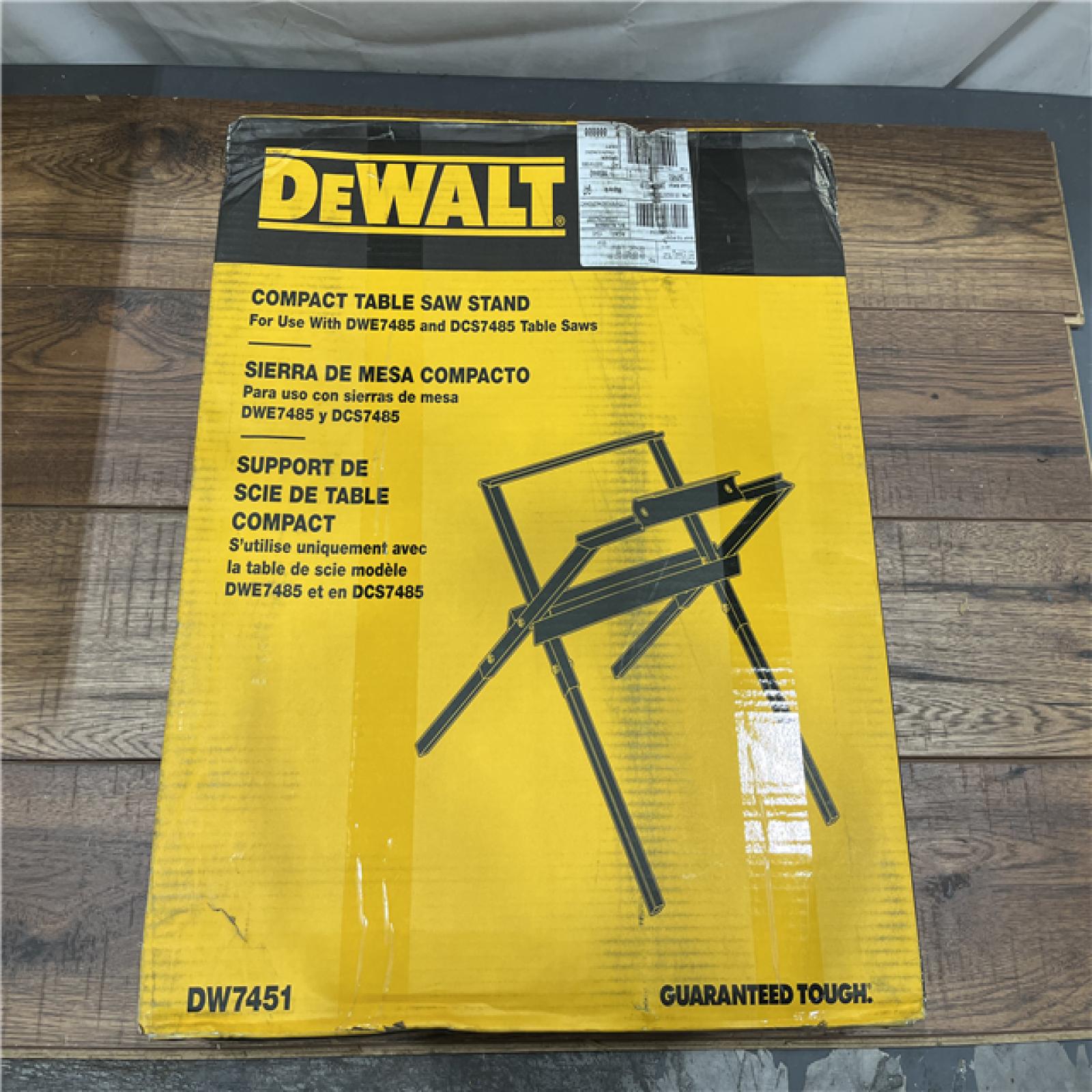 AS-IS DEWALT Compact Table Saw Stand