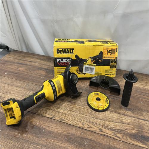 AS-IS DeWALT FLEXVOLT 60V MAX Cordless Brushless 4.5 in. to 6 in. Small Angle Grinder with Kickback Brake (Tool Only)