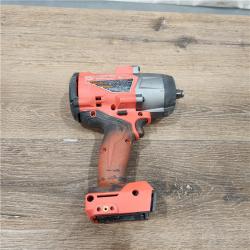 AS-IS Milwaukee M18 FUEL 18V Lithium-Ion Brushless Cordless 1/2 in. Impact Wrench with Friction Ring (Tool-Only)