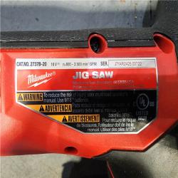 HOUSTON LOCATION - AS-IS Milwaukee M18 FUEL 18 Volt Lithium-Ion Brushless Barrel Grip Cordless Jig Saw (Bare Tool)