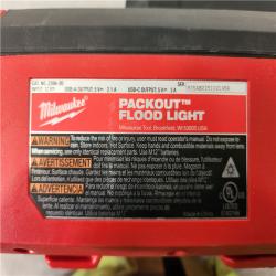 Phoenix Location Milwaukee M12 12-Volt Lithium-Ion Cordless PACKOUT Flood Light w/USB Charging (Tool Only)