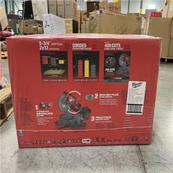 NEW! MILWAUKEE M18 FUEL 18V Lithium-Ion Brushless Cordless 10 in. Dual Bevel Sliding Compound Miter Saw (Tool-Only)