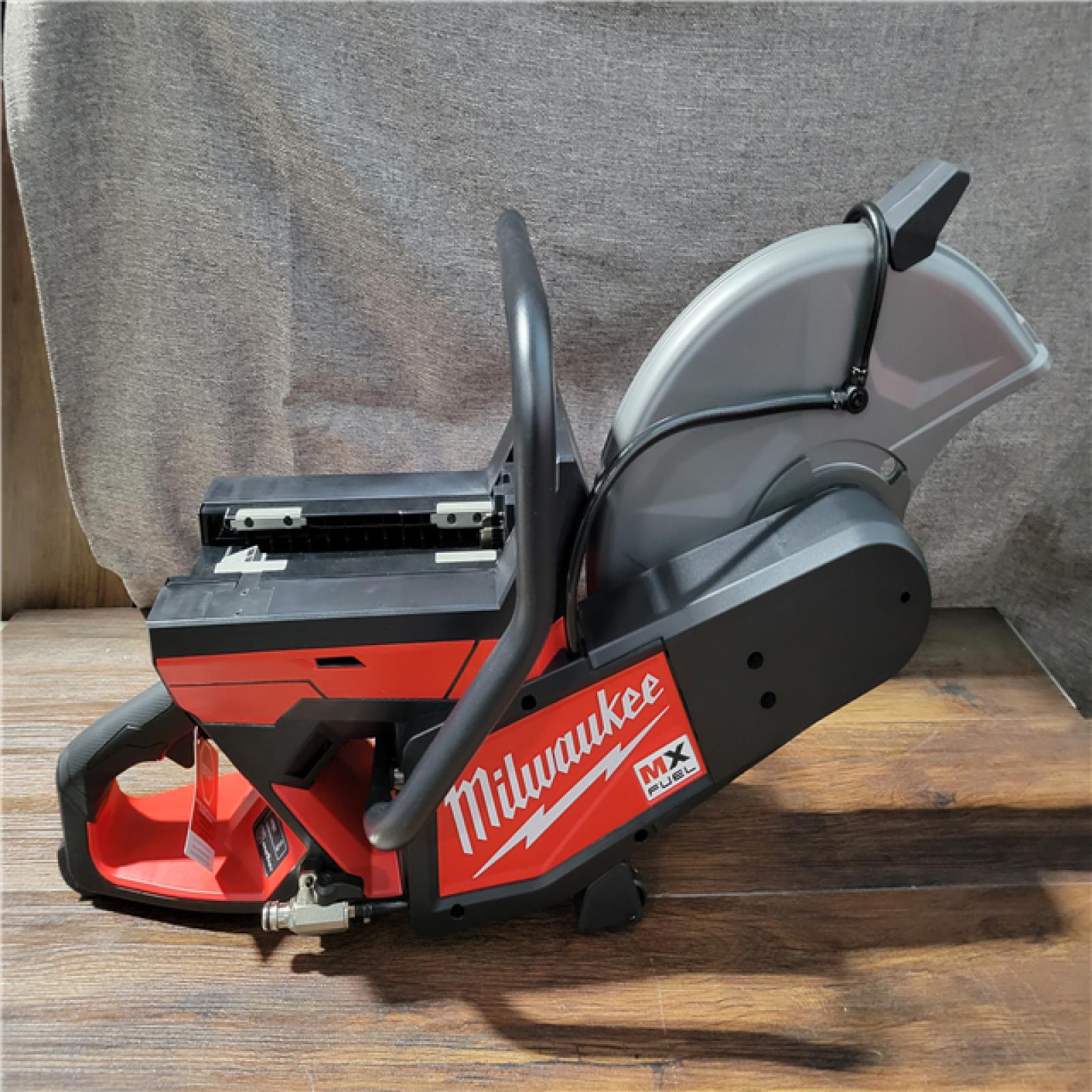 CALIFORNIA NEW MILWAUKEE 14 CUT-OFF SAW (2 BATTERIES, AND CHARGER INCLUDED)