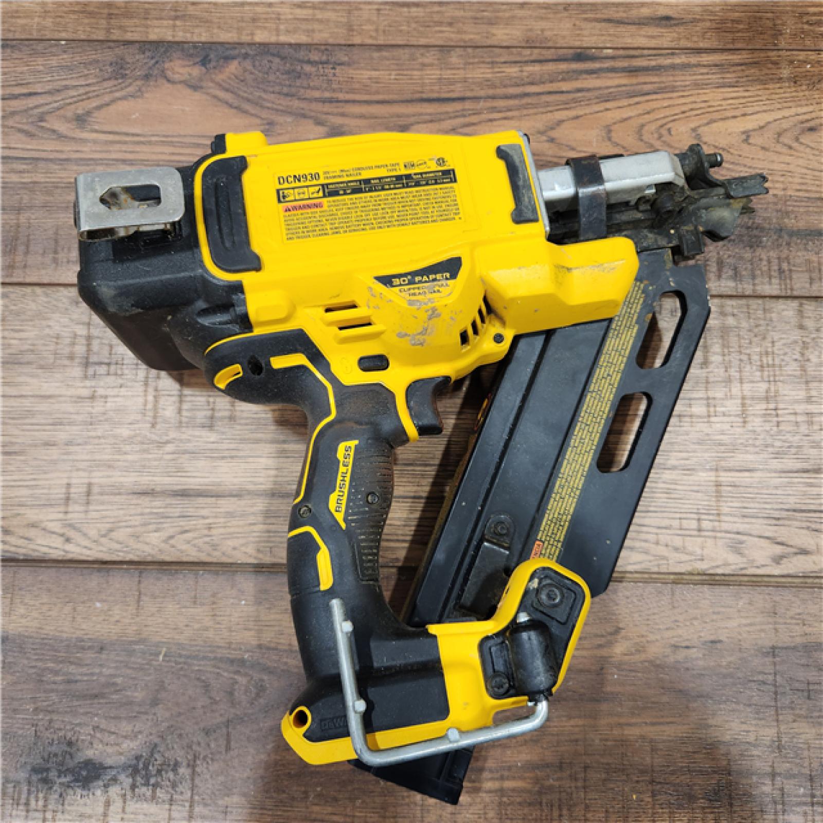 AS-IS 20-Volt 30Â° Cordless Framing Nailer (Tool-Only)