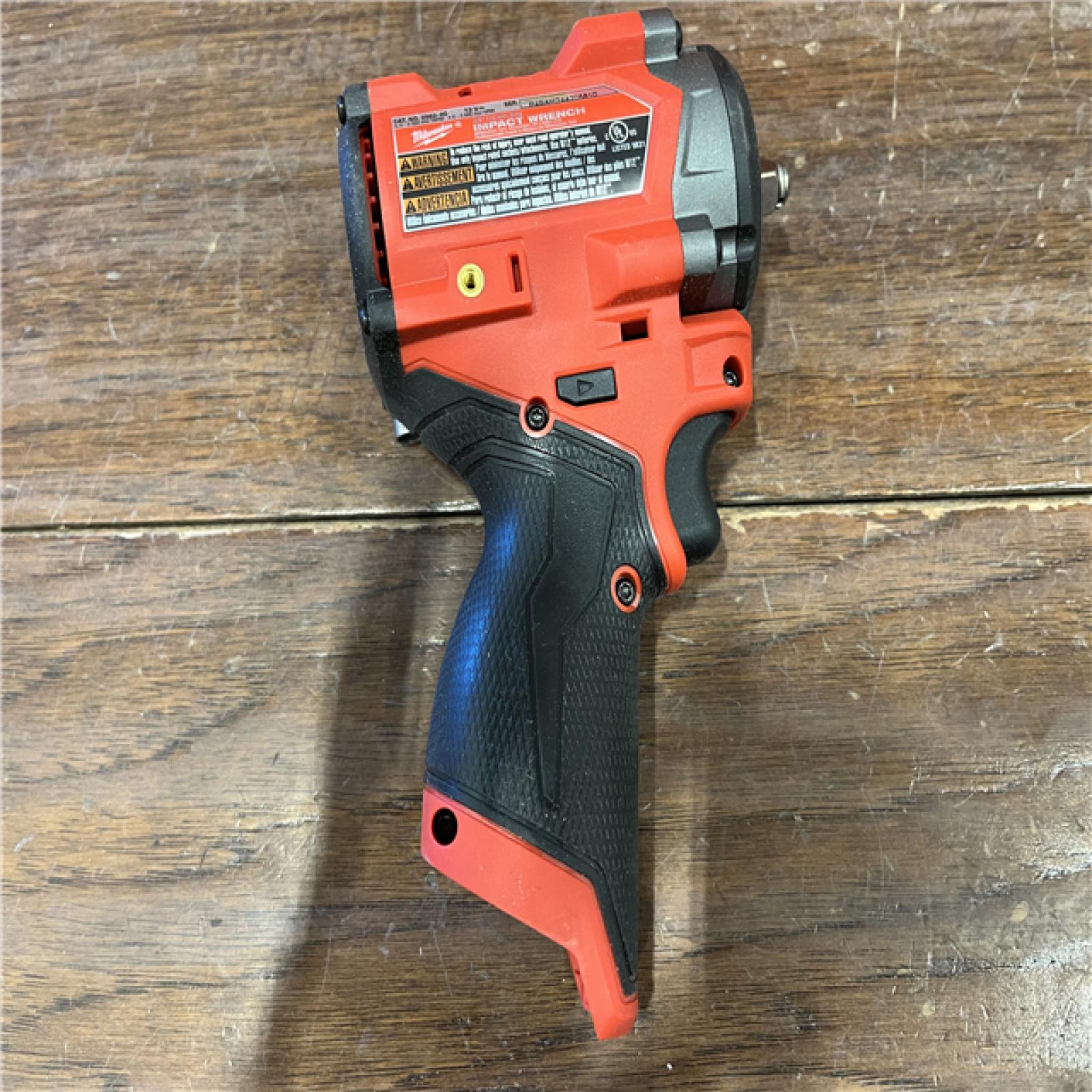 AS-ISMilwaukee M12 FUEL M12 3/8 in. Cordless Brushless High Torque Impact Wrench Tool Only