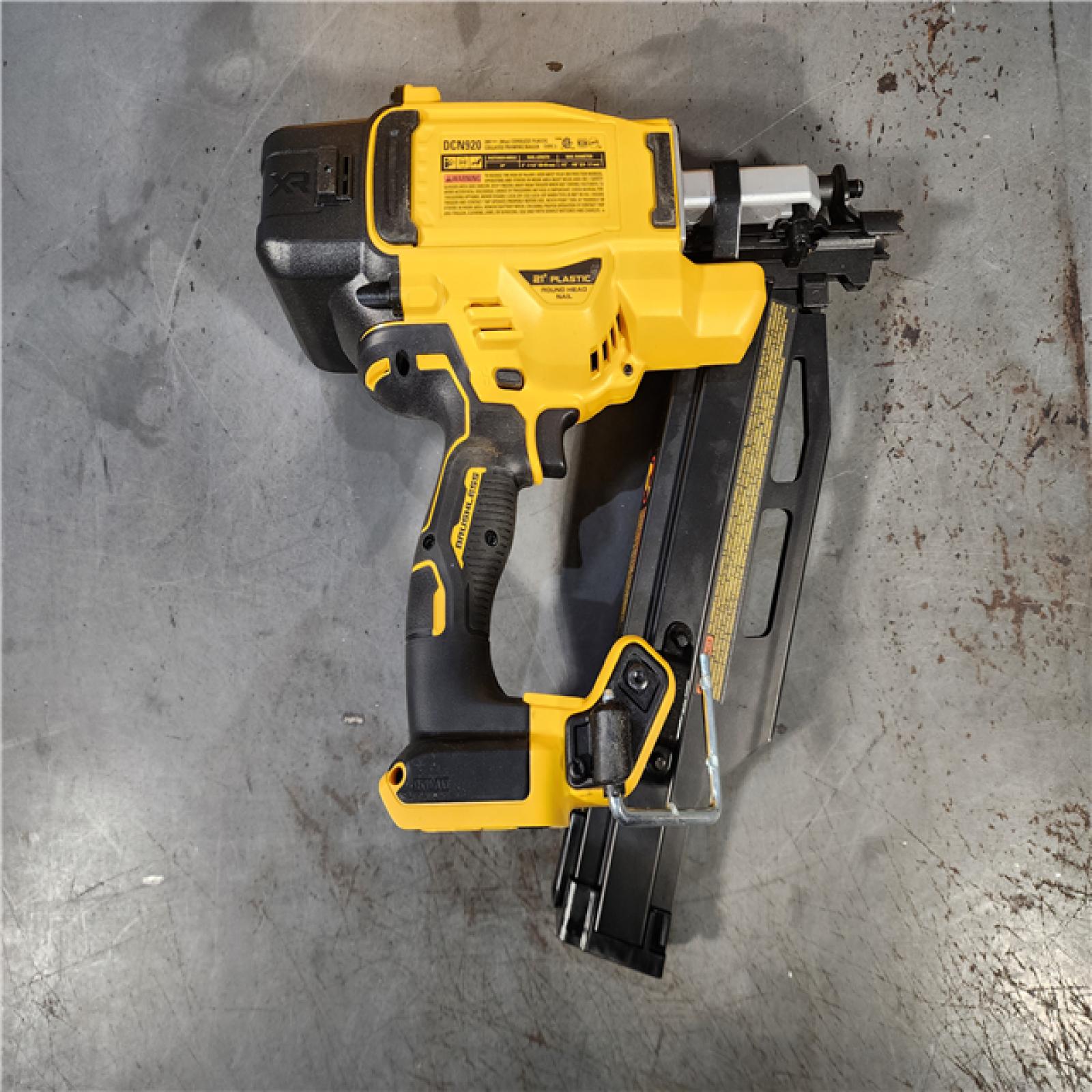 HOUSTON LOCATION - AS-IS DEWALT 20-Volt 21Â° Cordless Framing Nailer (Tool-Only)