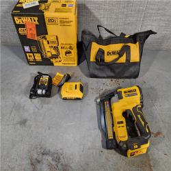 HOUSTON LOCATION - AS-IS DEWALT ATOMIC 20V MAX Lithium Ion Cordless 23 Gauge Pin Nailer Kit with 2.0Ah Battery and Charger