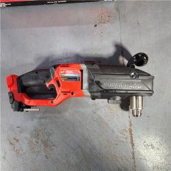 HOUSTON LOCATION - AS-IS Milwaukee M18 18V Fuel 1/2  Right Angle Drill Super Hawg Cordless Lithium-Ion 2809-20