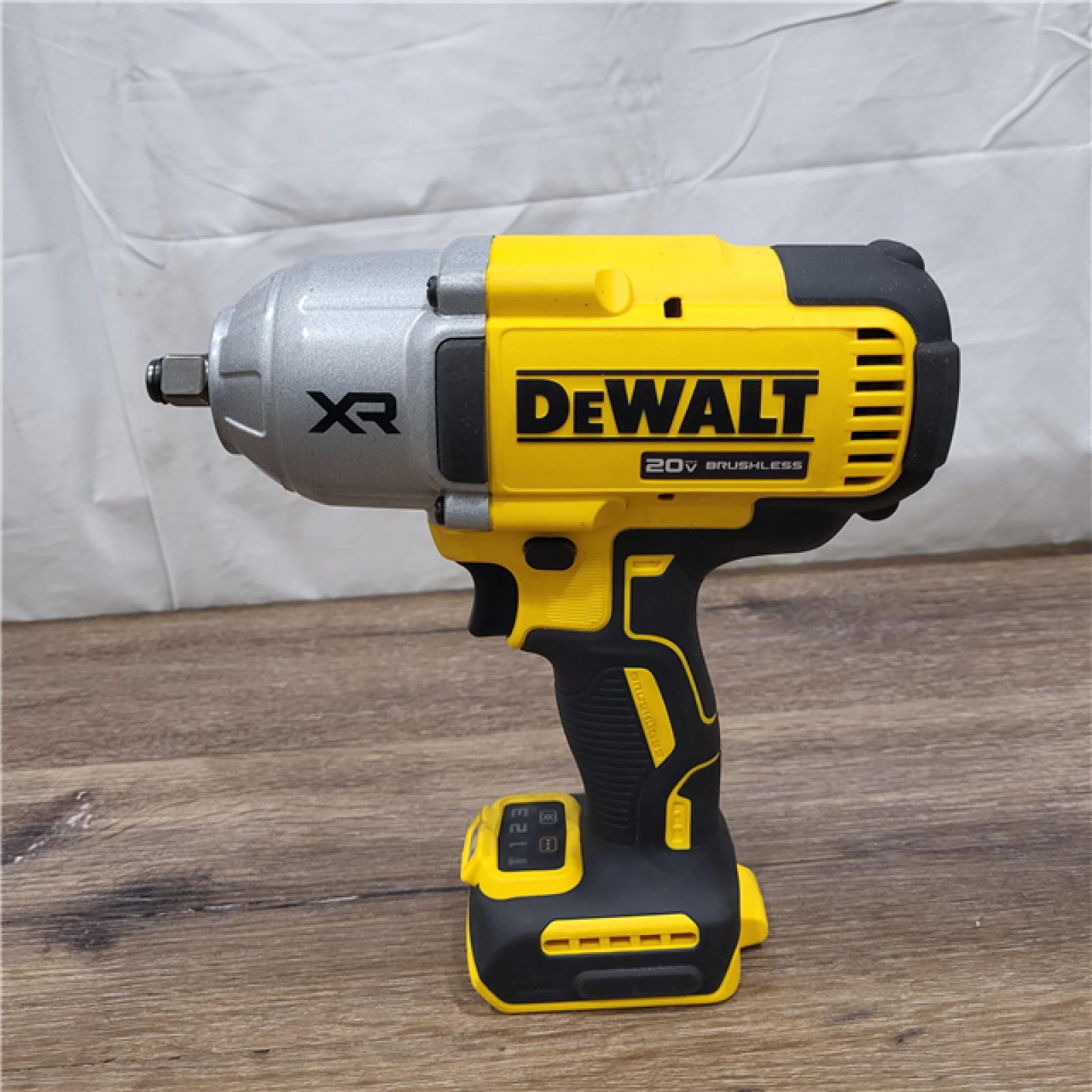 AS-IS DEWALT 20V MAX* XR 1/2  High Torque Impact Wrench with Hog Ring Anvil