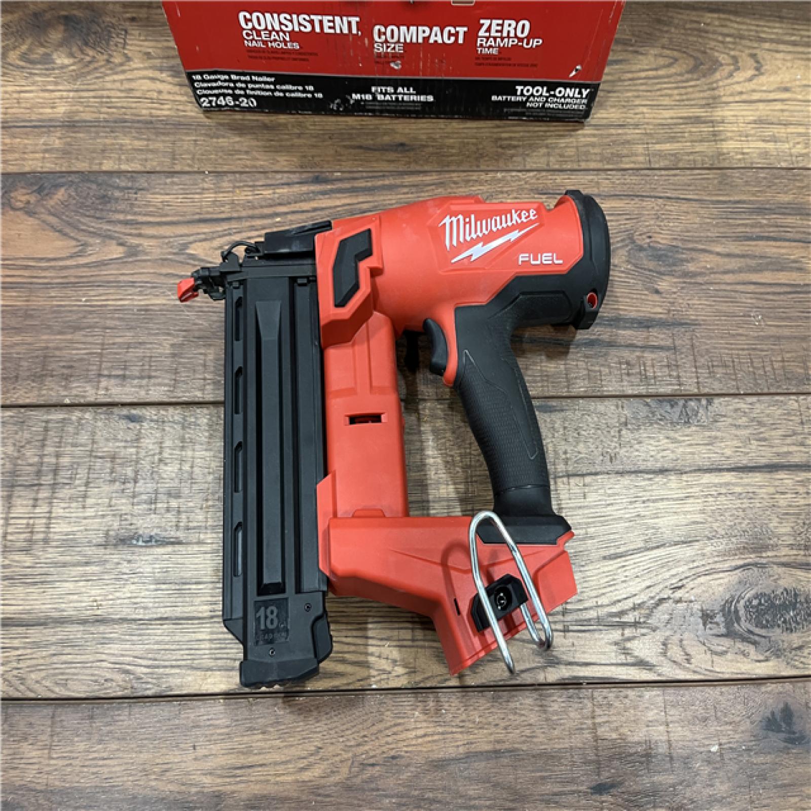 AS-IS Milwaukee M18 Fuel 18V Brushless 18-Gauge Brad Nailer 2746-20 (Bare Tool)