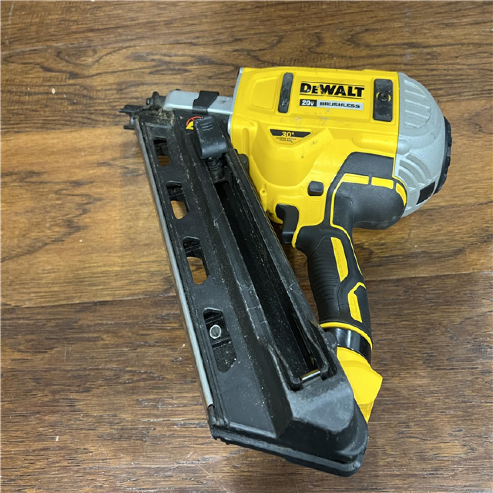 AS-IS DEWALT 20-Volt 30Â° Cordless Framing Nailer (Tool-Only)