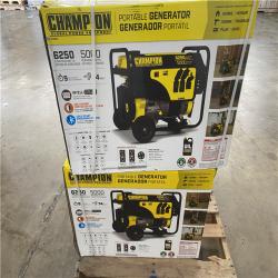 Houston Location AS IS - Champion Generator 6250 Watts