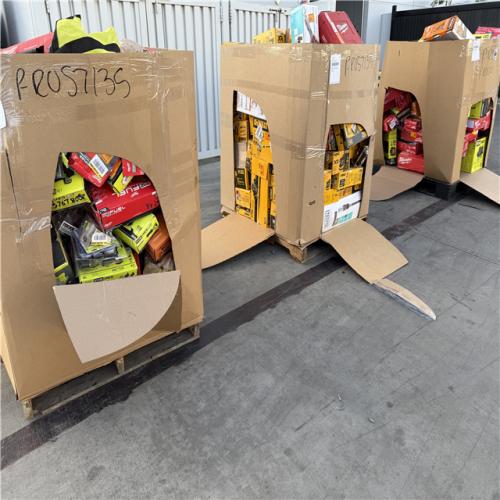 California AS-IS POWER TOOLS Partial Lot (3 Pallets) P-R057135