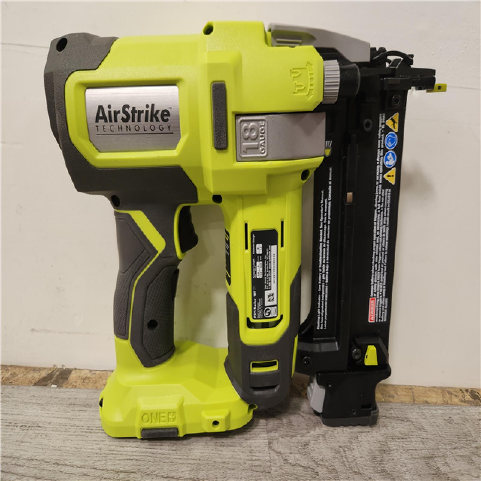 Phoenix Location RYOBI ONE+ 18V 18-Gauge Cordless AirStrike Brad Nailer (Tool Only)