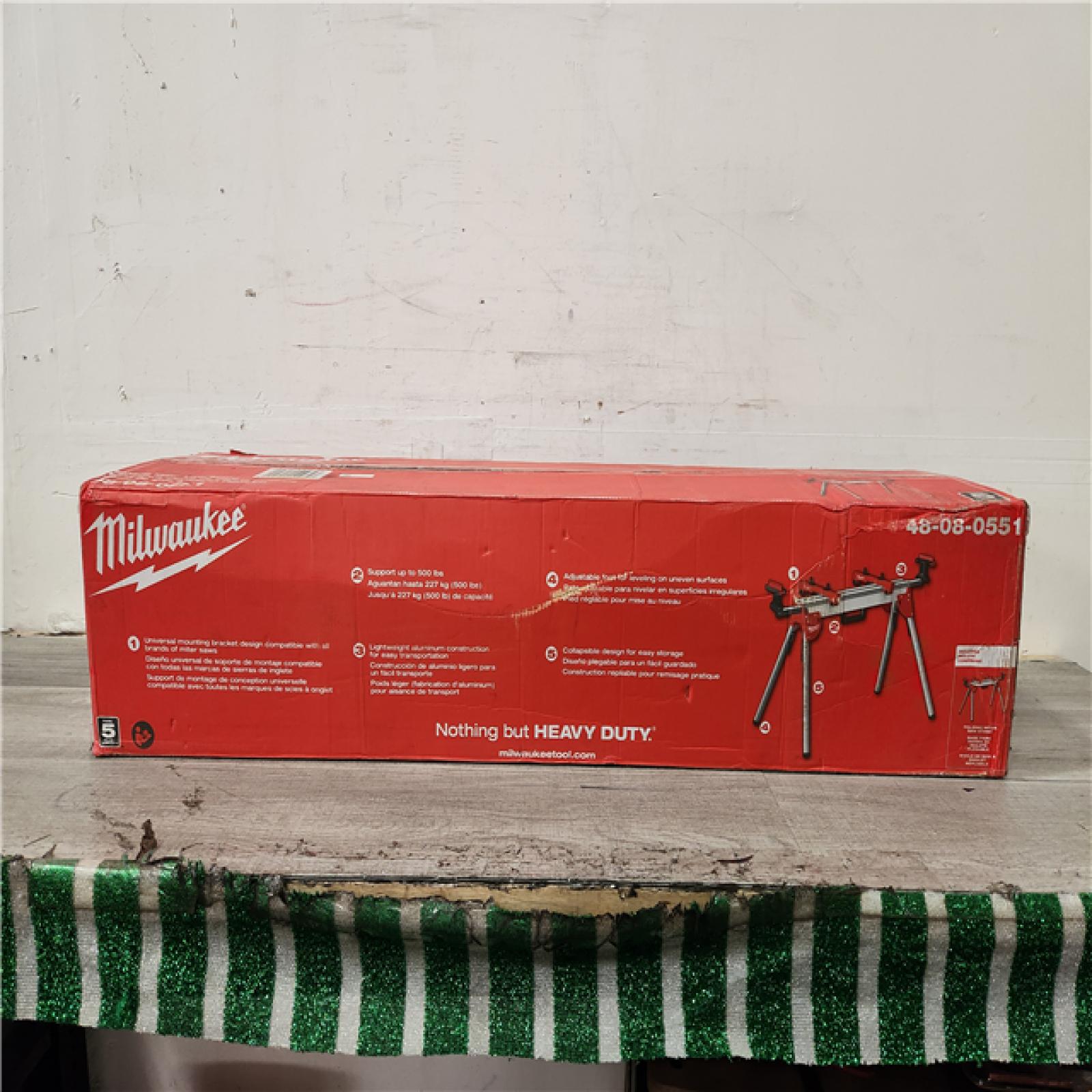 Phoenix Location Sealed Milwaukee Folding Miter Saw Stand