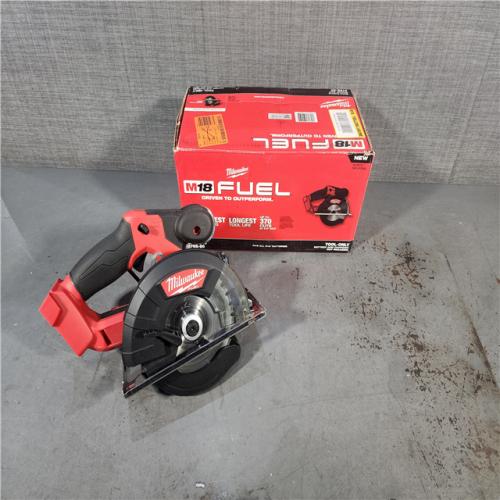 HOUSTON LOCATION - AS-IS M18 FUEL 18V Lithium-Ion Brushless Cordless Metal Cutting 5-3/8 in. Circular Saw (Tool-Only) W/ Metal Saw Blade