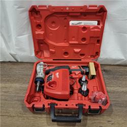 AS-IS M12 12-Volt Lithium-Ion Cordless PEX Expansion Tool Kit with (2) 1.5 Ah Batteries, (3) Expansion Heads and Hard Case