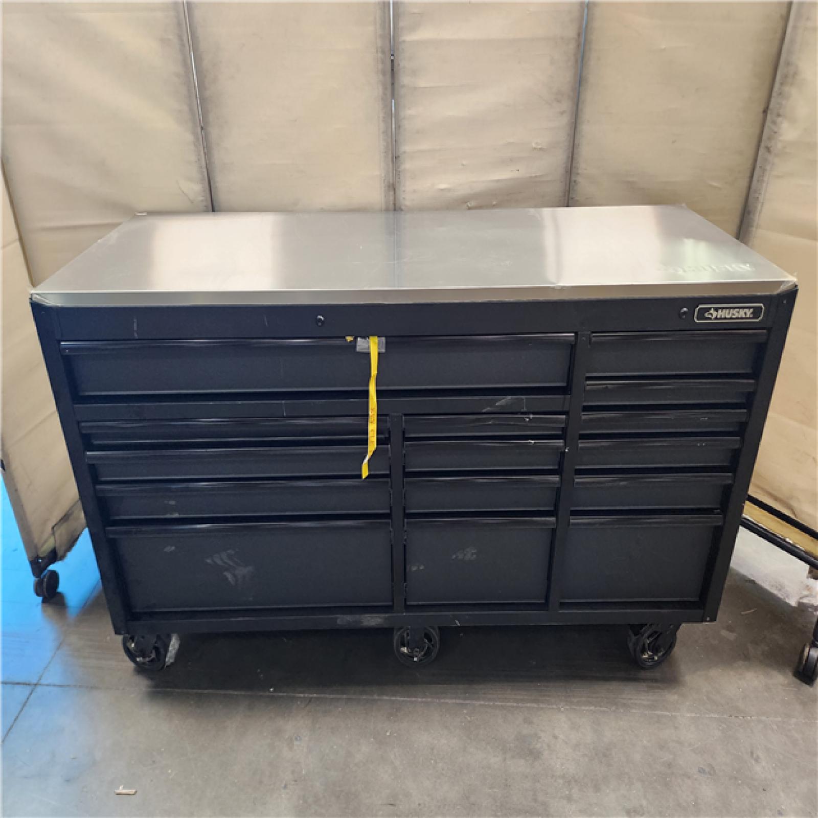 California AS-IS Husky 15- Drawer Mobile Workbench