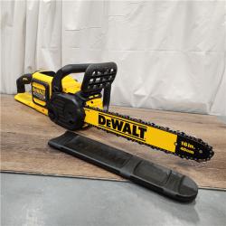 AS-IS DEWALT  FLEXVOLT 60V MAX 16in. Brushless Cordless Battery Powered Chainsaw Kit with (1) FLEXVOLT 2 Ah Battery & Charger