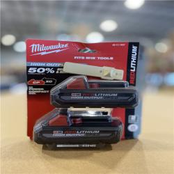 NEW! - Milwaukee M18 18V Lithium-Ion HIGH OUTPUT CP 3.0Ah Battery Pack (2-Pack)