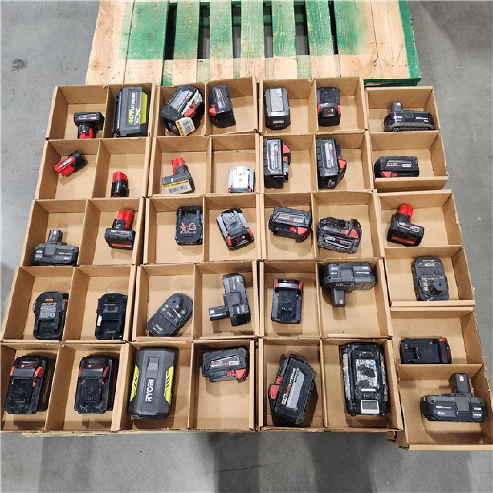 DALLAS LOCATION - AS-IS BATTERY PALLET