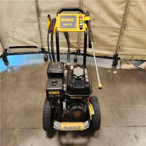 California AS-IS DEWALT 3600 PSI 2.5 GPM Cold Water Gas Professional Pressure Washer with HONDA GX200 Engine