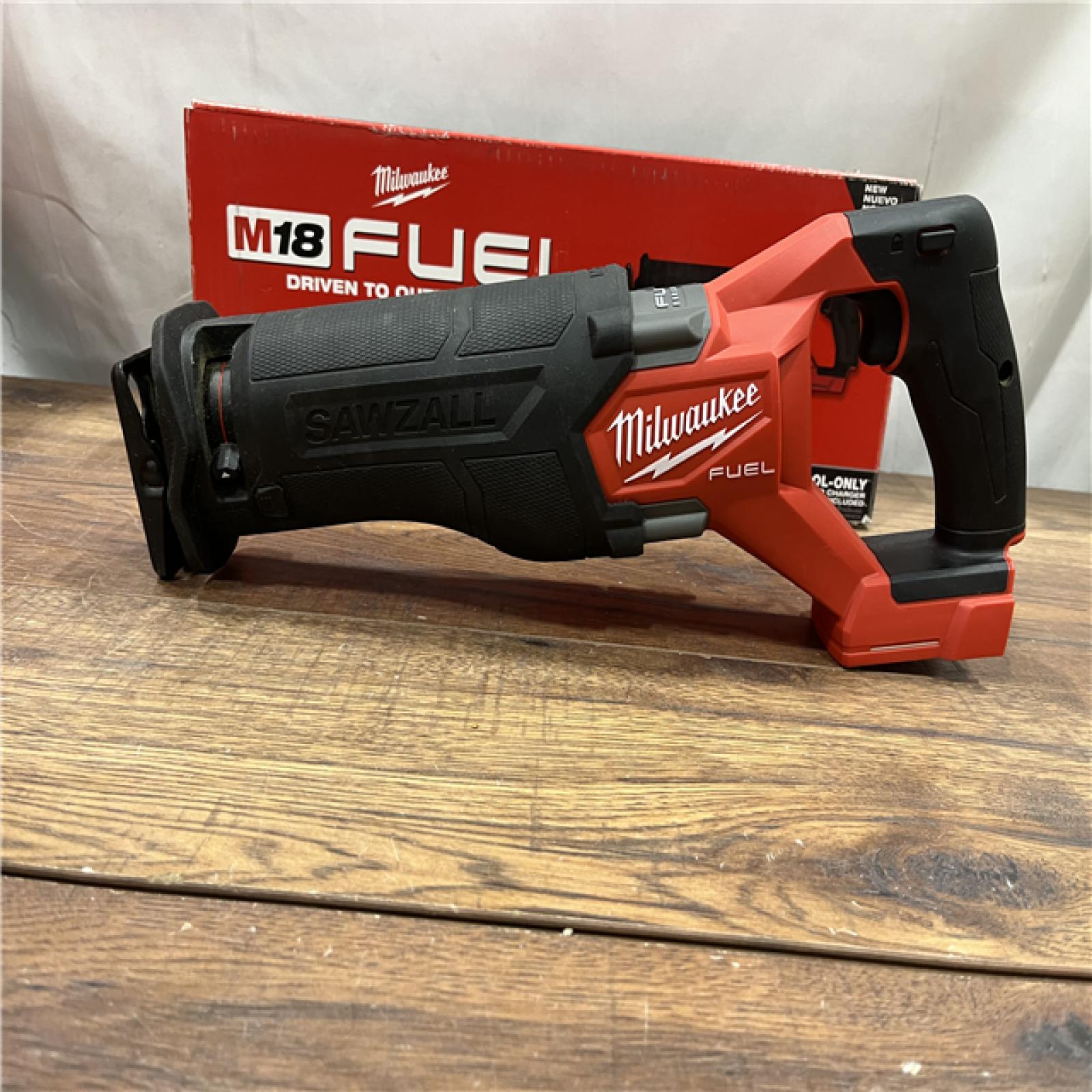 AS-IS Milwaukee M18 Fuel Sawzall Brushless Cordless Reciprocating Saw - No Charger, No Battery, Bare Tool Only