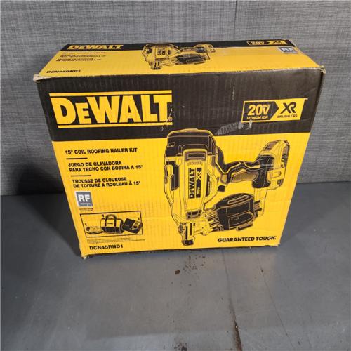 HOUSTON LOCATION - AS-IS DEWALT 2007898 Roofing Nailer Cordless