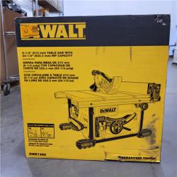 NEW! 15 Amp Corded 8-1/4 in. Compact Portable Jobsite Tablesaw (Stand Not Included)