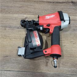 AS-IS Milwaukee Pneumatic 1-3/4 in. 15 Degree Coil Roofing Nailer