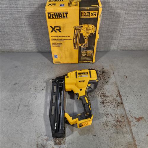 HOUSTON LOCATION - AS-IS DEWALT 20V MAX XR 16-Gauge Lithium-Ion Cordless Finish Nailer (Tool Only)