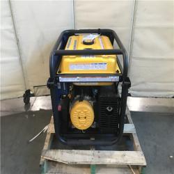 California AS-IS FIRMAN 10,000-Watt/8,000-Watt Tri-Fuel Portable Generator with Electric Start, Transfer Switch Outlet and CO Alert Technology