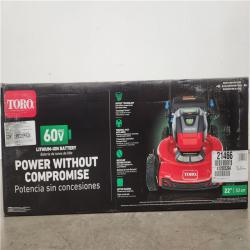 Phoenix Location NEW Toro Recycler 21466 22 in. 60 V Battery Self-Propelled Lawn Mower Kit (Battery & Charger)