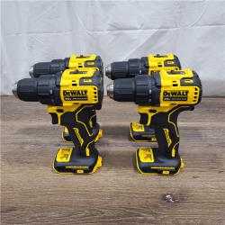 NEW!  DeWALT DCD708 Keyless 18V Cordless Drill Driver ( LOTE FOR  4)