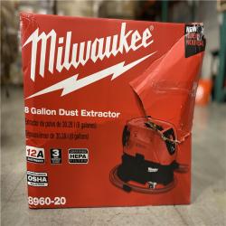 DALLAS LOCATION - Milwaukee 8 Gallon Dust Extractor