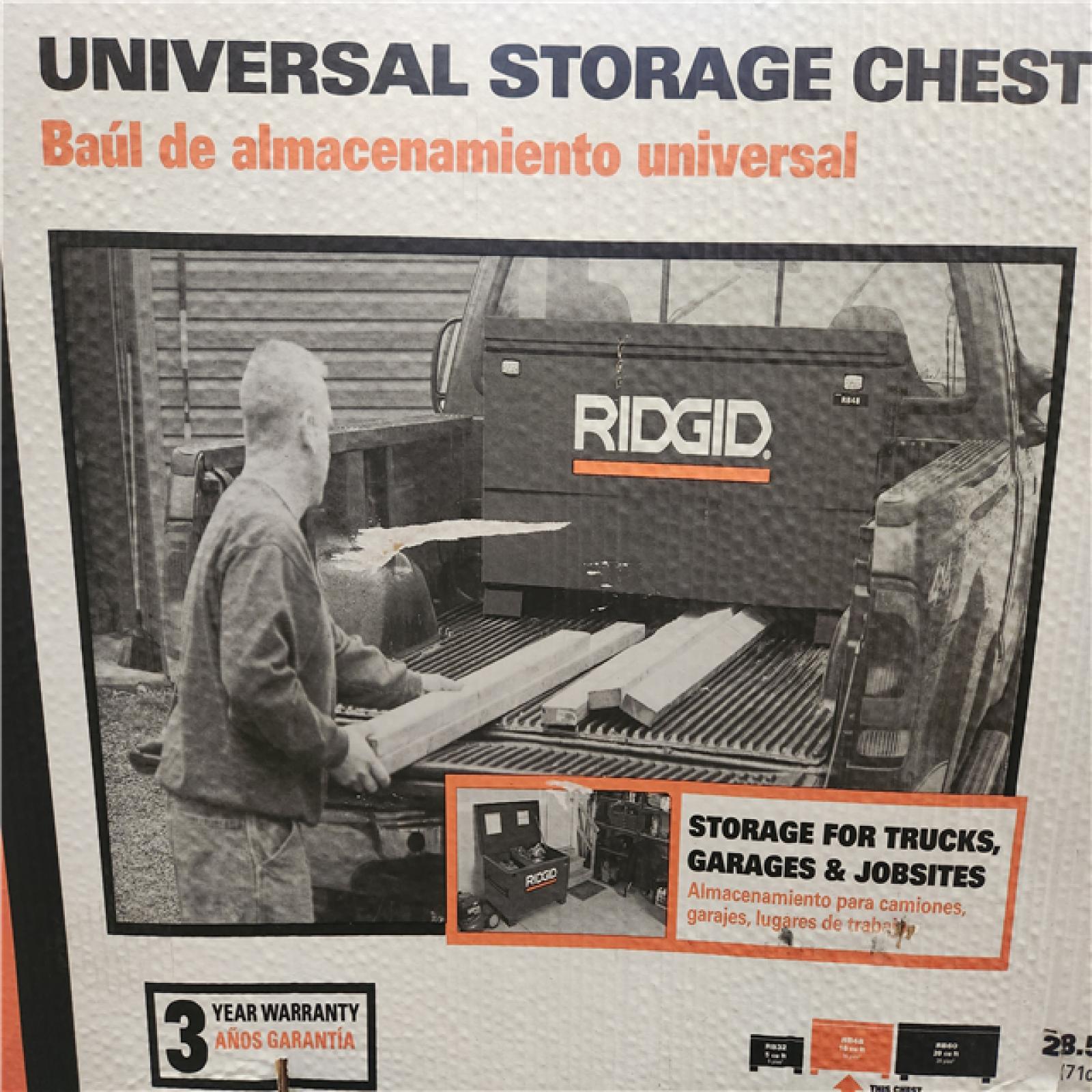 Phoenix Location RIDGID 48 in. x 24 in. Universal Storage Chest