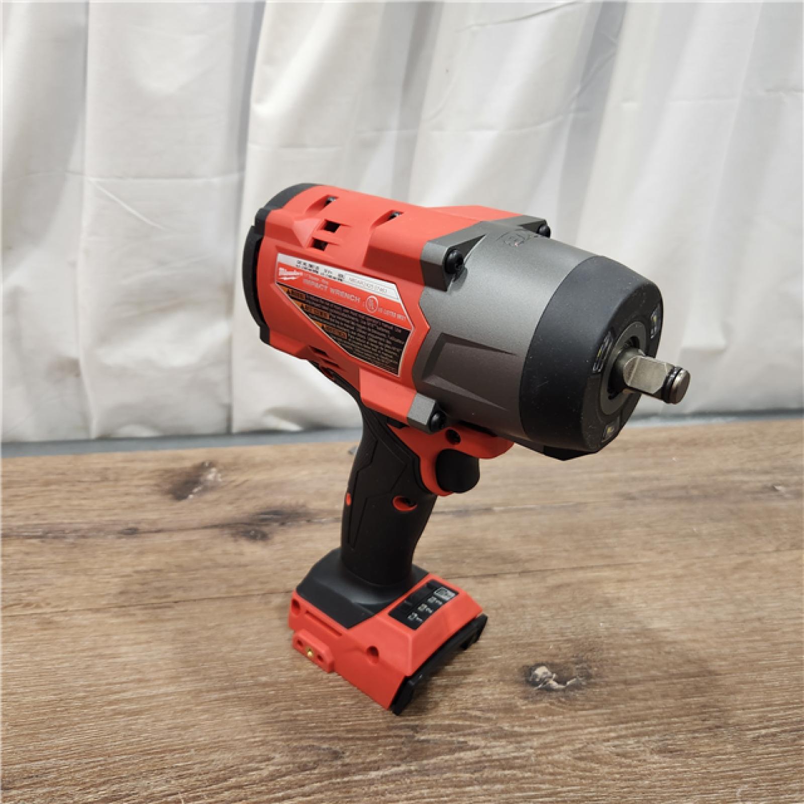 AS-IS Milwaukee M18 FUEL 18V Lithium-Ion Brushless Cordless 1/2 in. Impact Wrench with Friction Ring (Tool-Only)