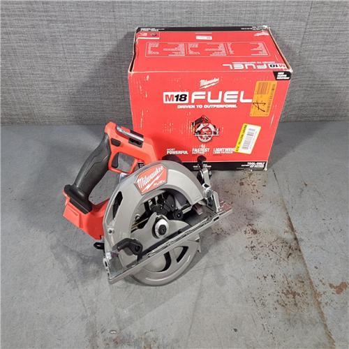 HOUSTON LOCATION - AS-IS Milwaukee M18 FUEL 18V Lithium-Ion Brushless Cordless 7-1/4 in. Circular Saw (Tool-Only)