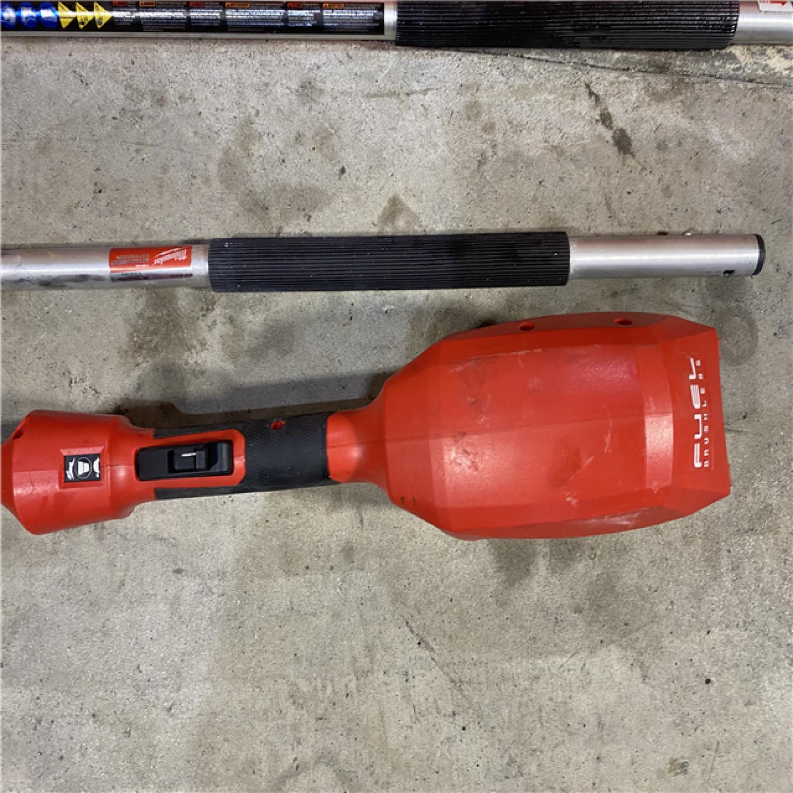 HOUSTON LOCATION - AS-IS M18 FUEL 10 in. 18V Lithium-Ion Brushless Cordless Pole Saw with Attachment Capability (Tool-Only)