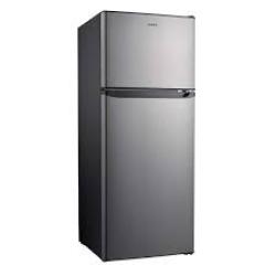 Phoenix Location NEW Galanz 10.0 cu. ft. Top Freezer Refrigerator with Dual Door, Frost Free in Stainless Steel Look GLR10TS5F