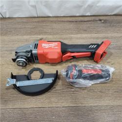 AS-IS Milwaukee 18V M18 FUEL Lithium-Ion Brushless Cordless Braking Grinder Paddle Switch (Tool Only)