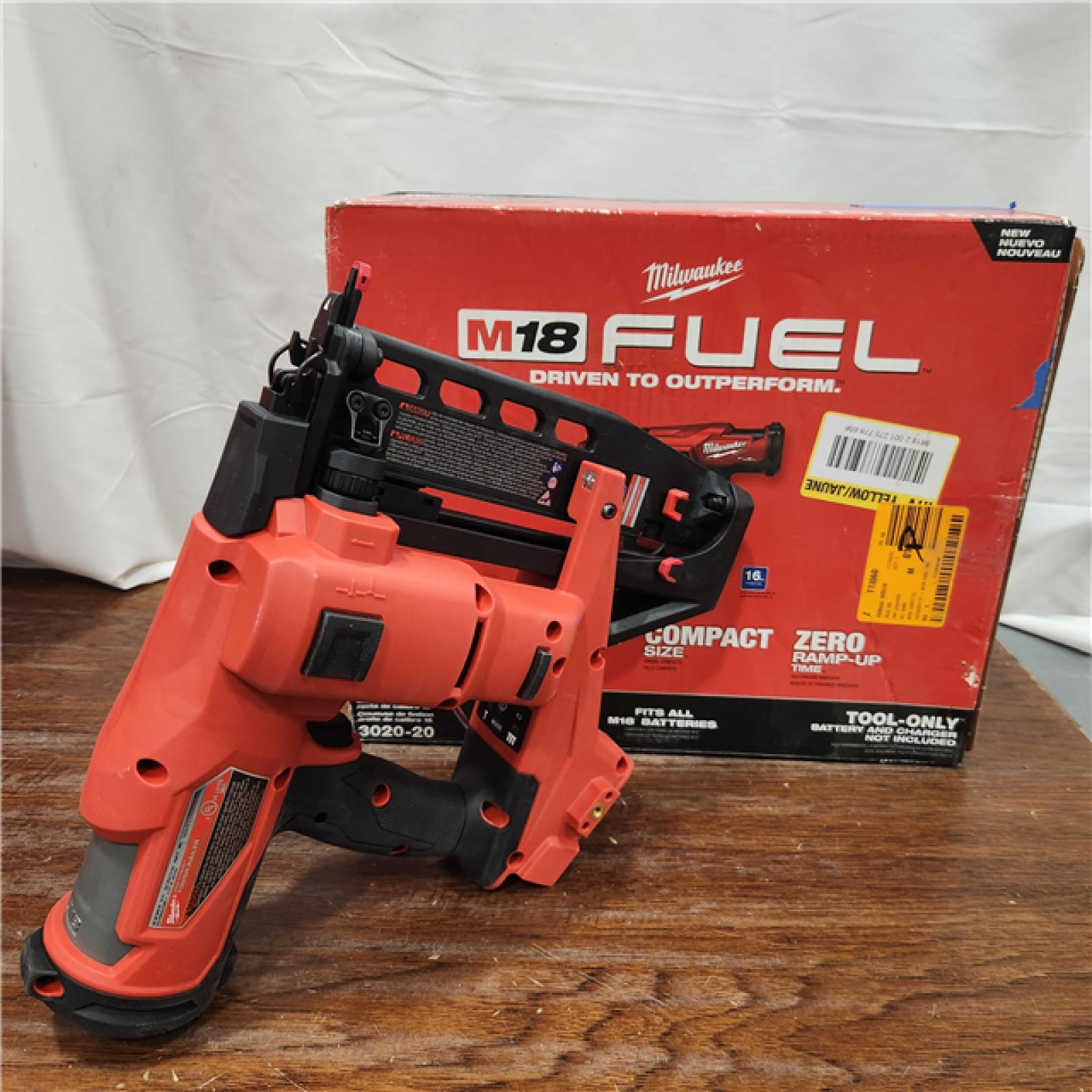 AS-IS Milwaukee Tool Cordless Finish Nail Gun 18 V 3020-20