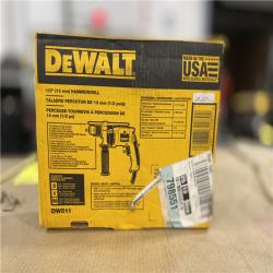 NEW! - DEWALT 7.8 Amp Corded 1/2 in. Variable Speed Reversible Hammer Drill