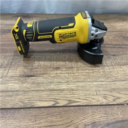 AS-IS DEWALT 20V MAX XR Cordless Brushless 4.5 in. Slide Switch Small Angle Grinder (TOOL ONLY)