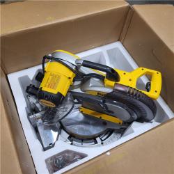 GOOD DeWalt 15 Amp Corded 12 in. Compound Double Bevel Miter Saw