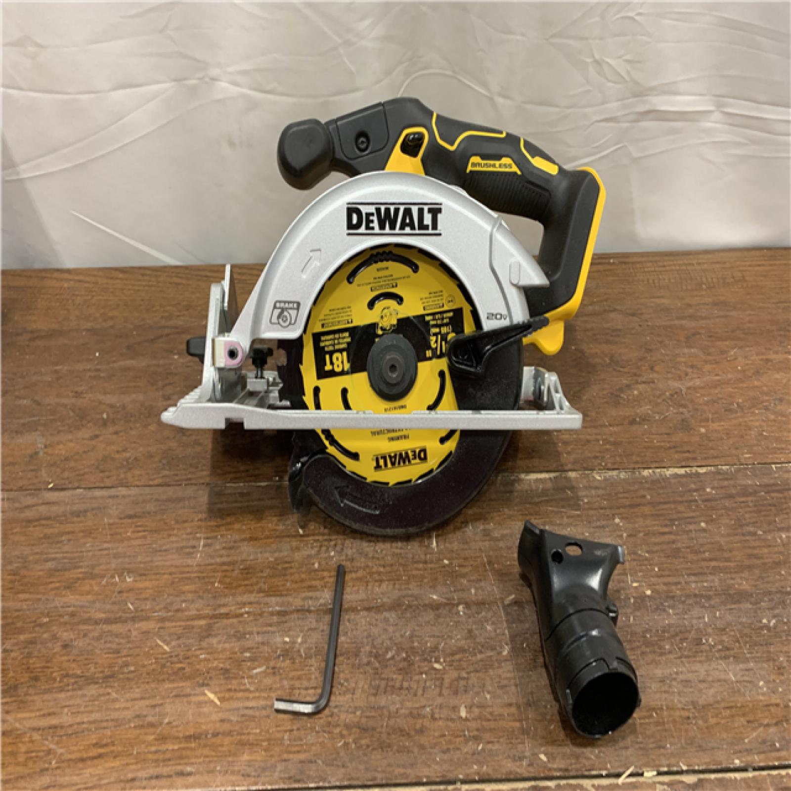 AS-ISDeWALT DCS565B 20V Max Brushless 6.5   Cordless Circular Saw